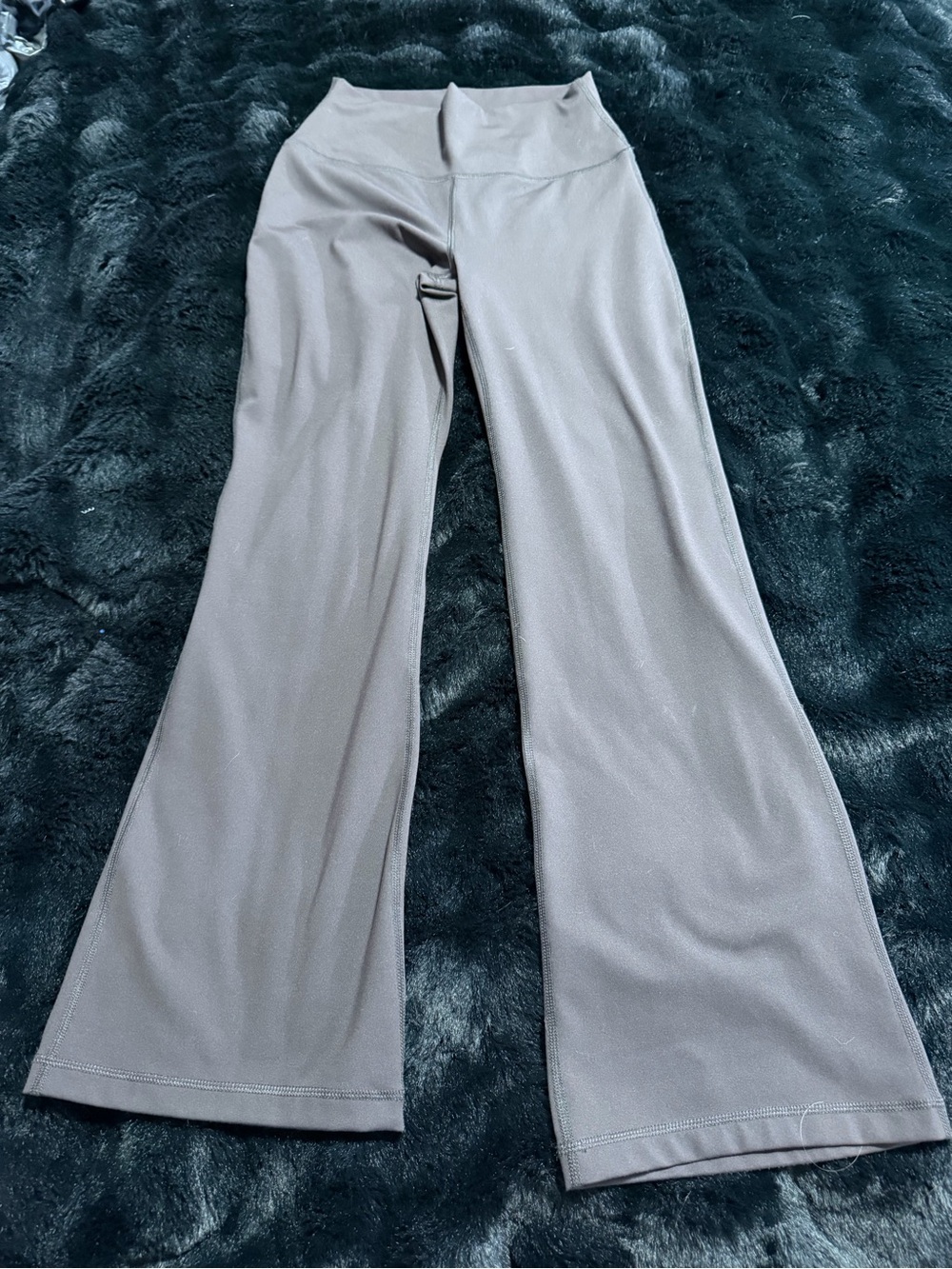 Yogalicious Taupe Boot-Cut Yoga Pants